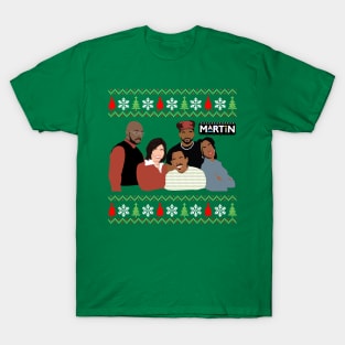 Martin TV Show 90's Damn Gina in christmas T-Shirt